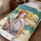Cumming Soon Vintage Poster | Mix & Match Soft Fun-Flirty Lovers’ Blankets