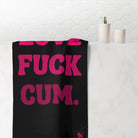 Love Fuck Cum. Nectar Napkins Large Sex Towel