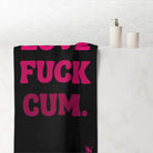 Love Fuck Cum. | Nectar Napkins XL Fun-Flirty Lovers’ Towels