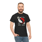 Two Paths One Destiny Koi Fish Ying Yang Cotton T-Shirt