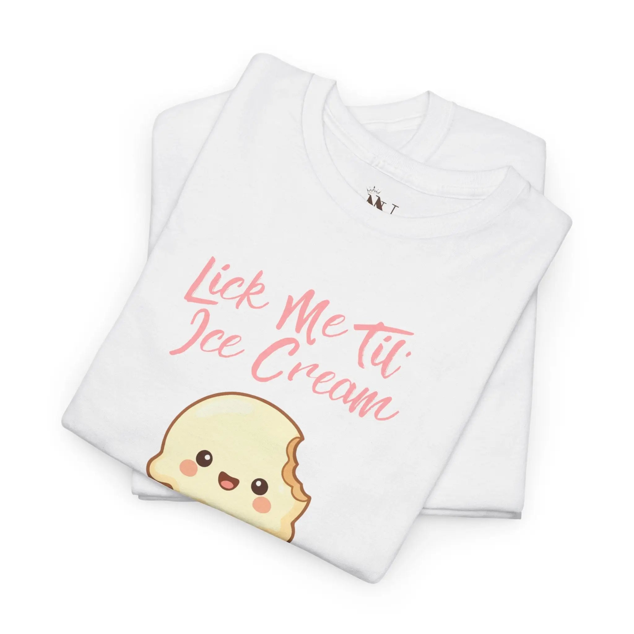 Lick Me Til’ Ice Cream | Nectar Napkins Fun-Flirty Lovers’ T-Shirts
