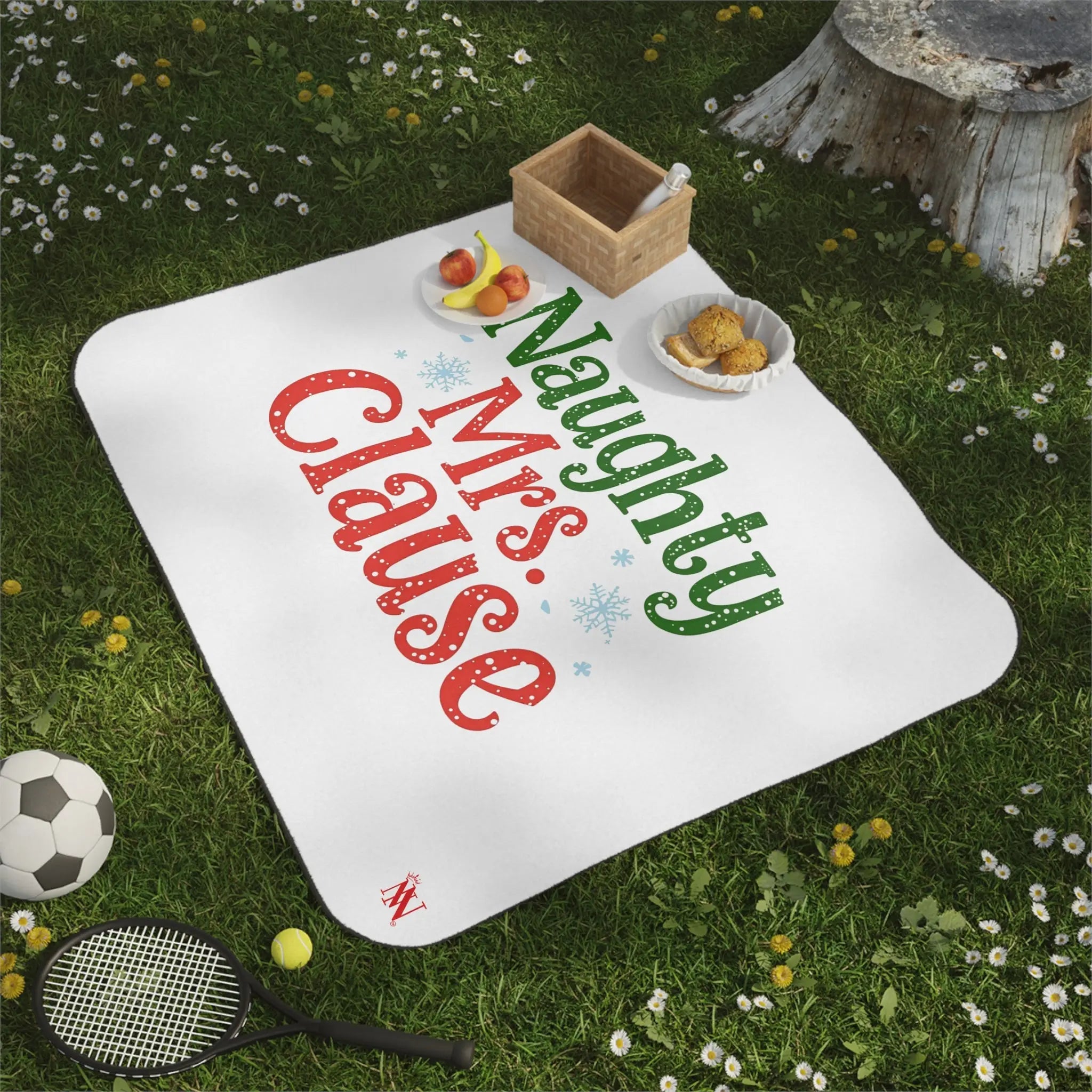 Naughty Mrs. Clause | Mix Match Fun-Flirty Lovers’ Water-Resistant Blankets