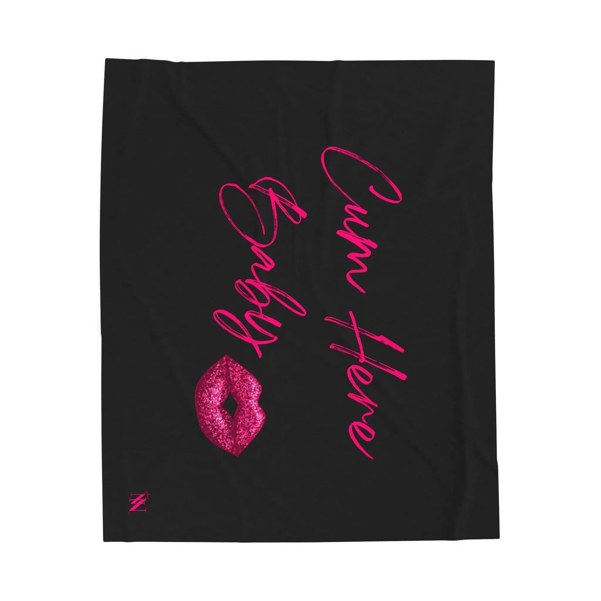 Cum Here Baby Kiss Mark Blanket
