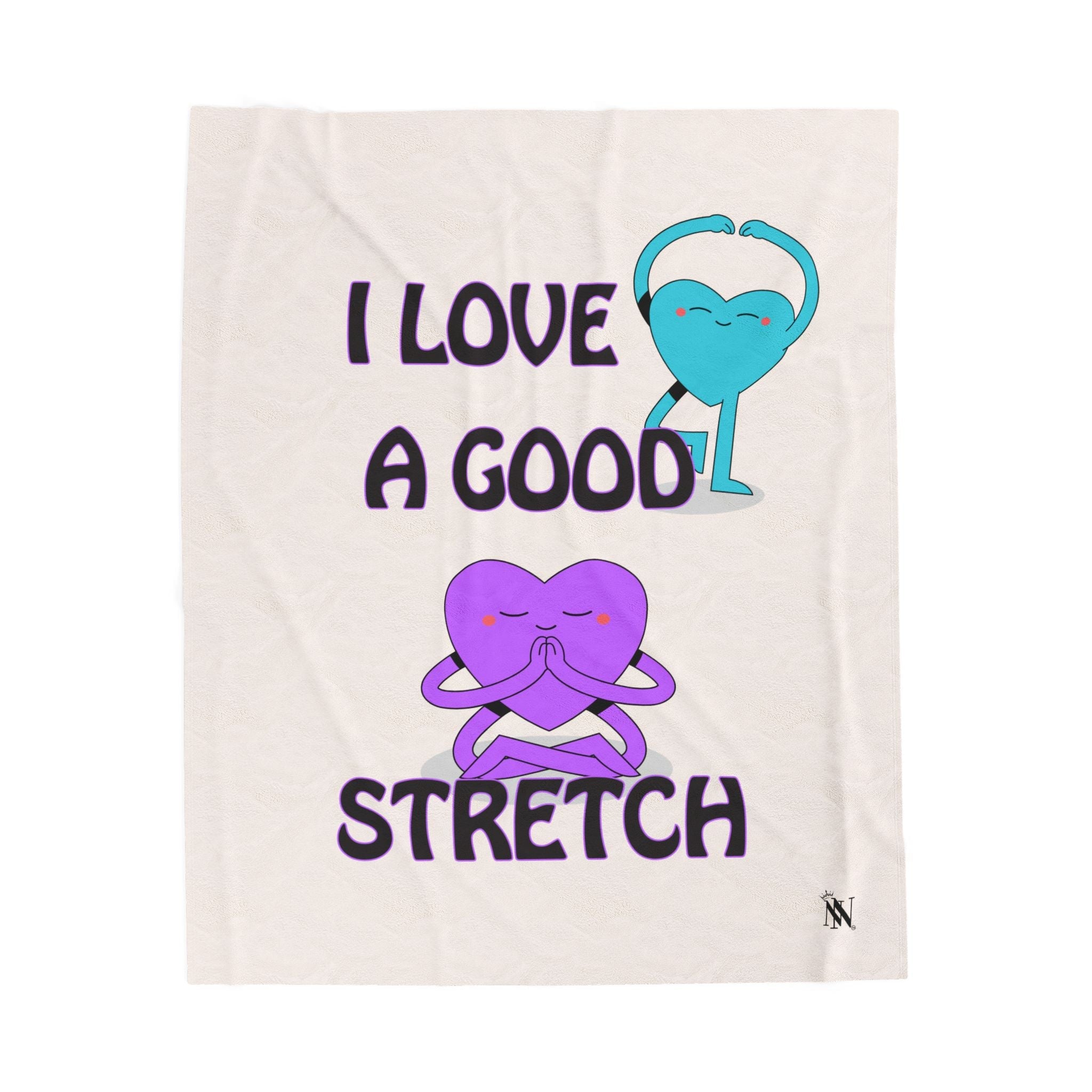 I Love a Good Stretch | Mix & Match Fun-Flirty Lovers’ Blankets