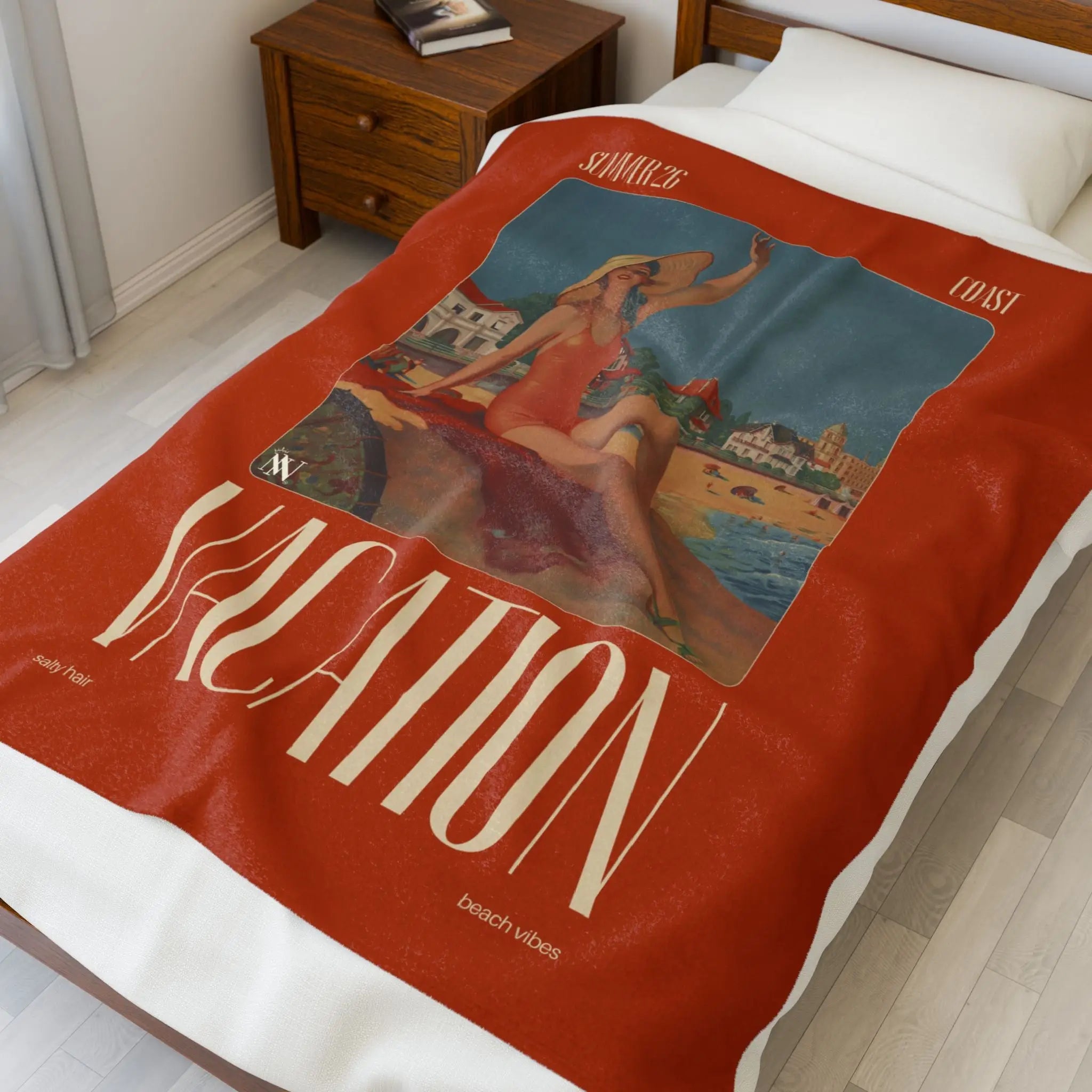 Summer Coast 26’ | Mix & Match Soft Fun-Flirty Lovers’ Blankets