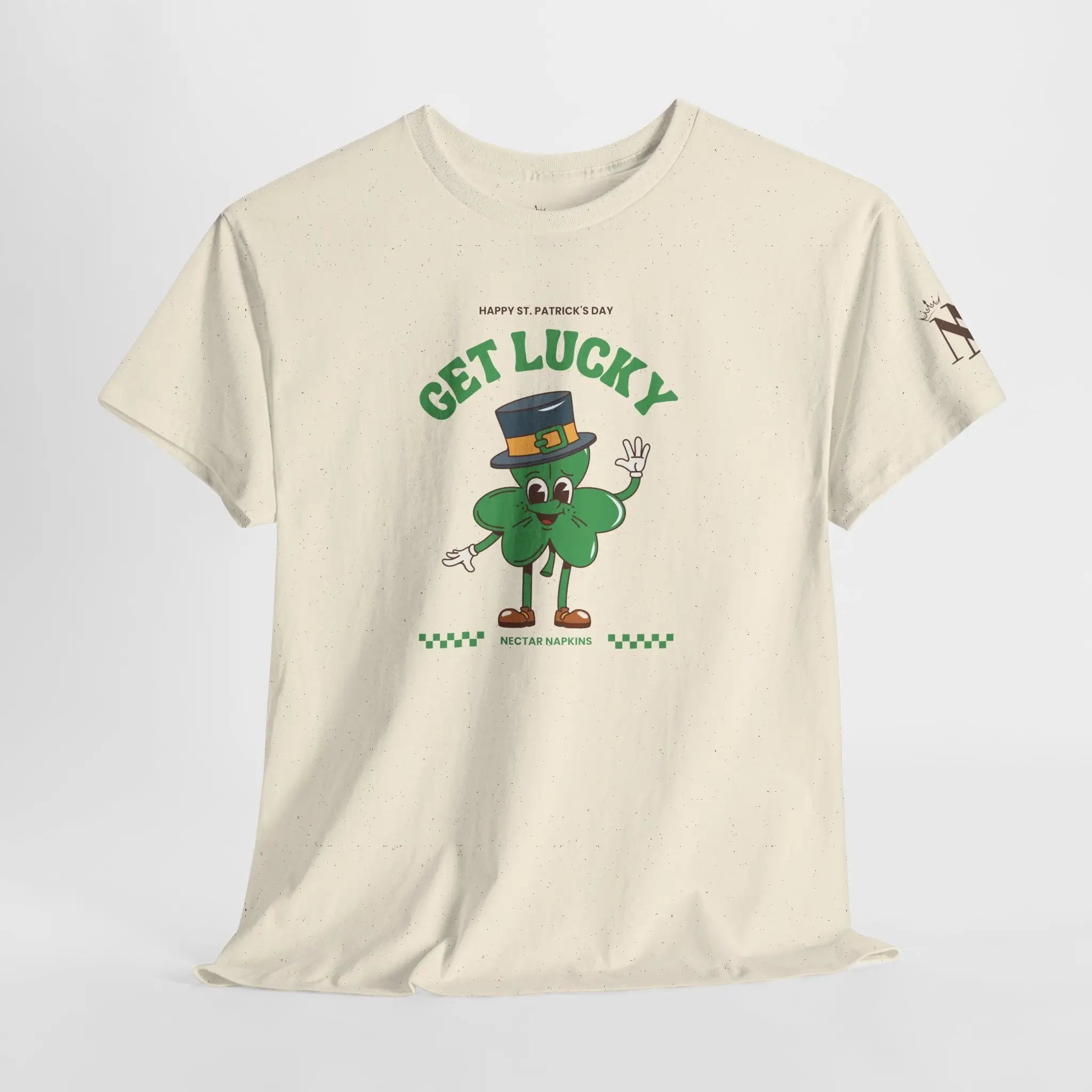 Get Lucky Shamrock St. Patrick’s Day | Mix & Match Cotton Unisex Fun-Flirty Lovers’ T-Shirts