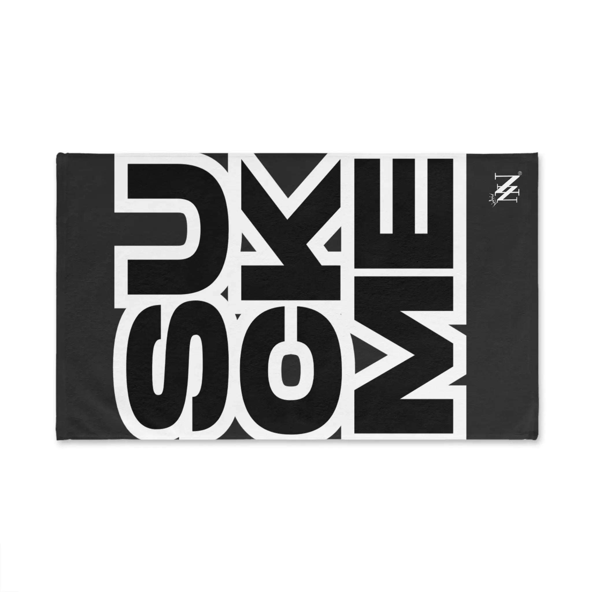 SUCK ME Block Letter Dark Grey Cum Towel