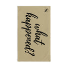 What Happened? Gold | Mix & Match Classic Fun-Flirty Lovers’ Towels