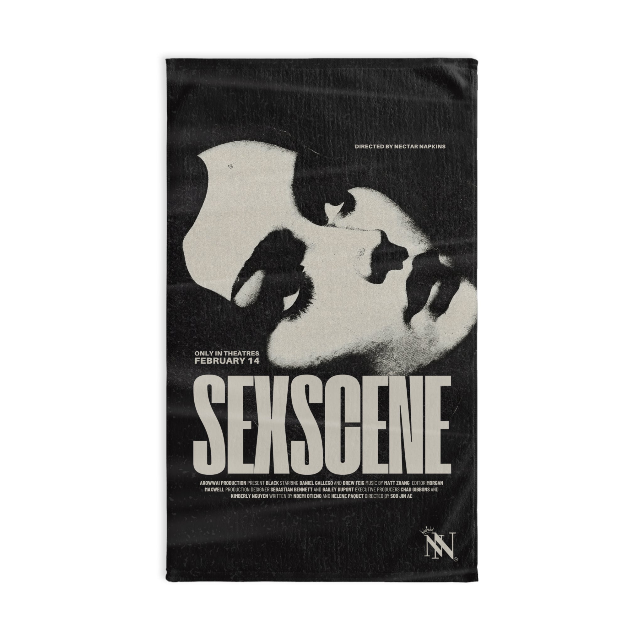 Sex Scene Movie Poster | Mix & Match Classic Fun-Flirty Lovers’ Towels