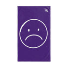 Sad Emoji Purple | Mix & Match Classic Fun-Flirty Lovers’ Towels