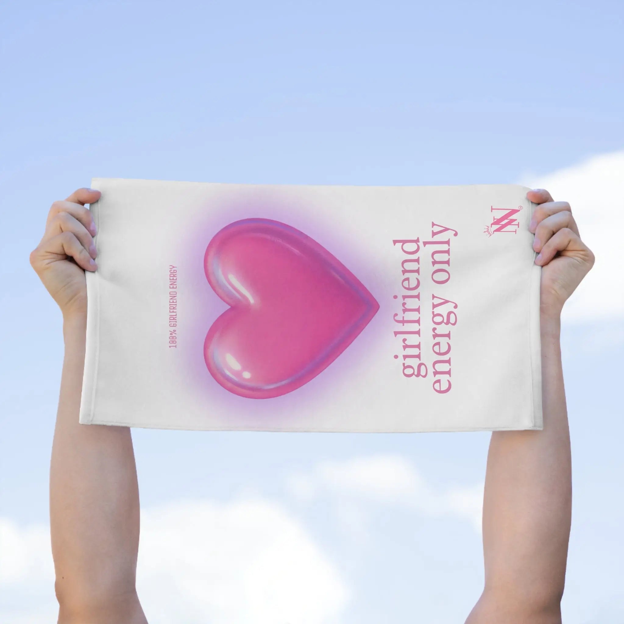 Girlfriend Energy Only | Mix & Match Soft Fun-Flirty Lovers’ Towels