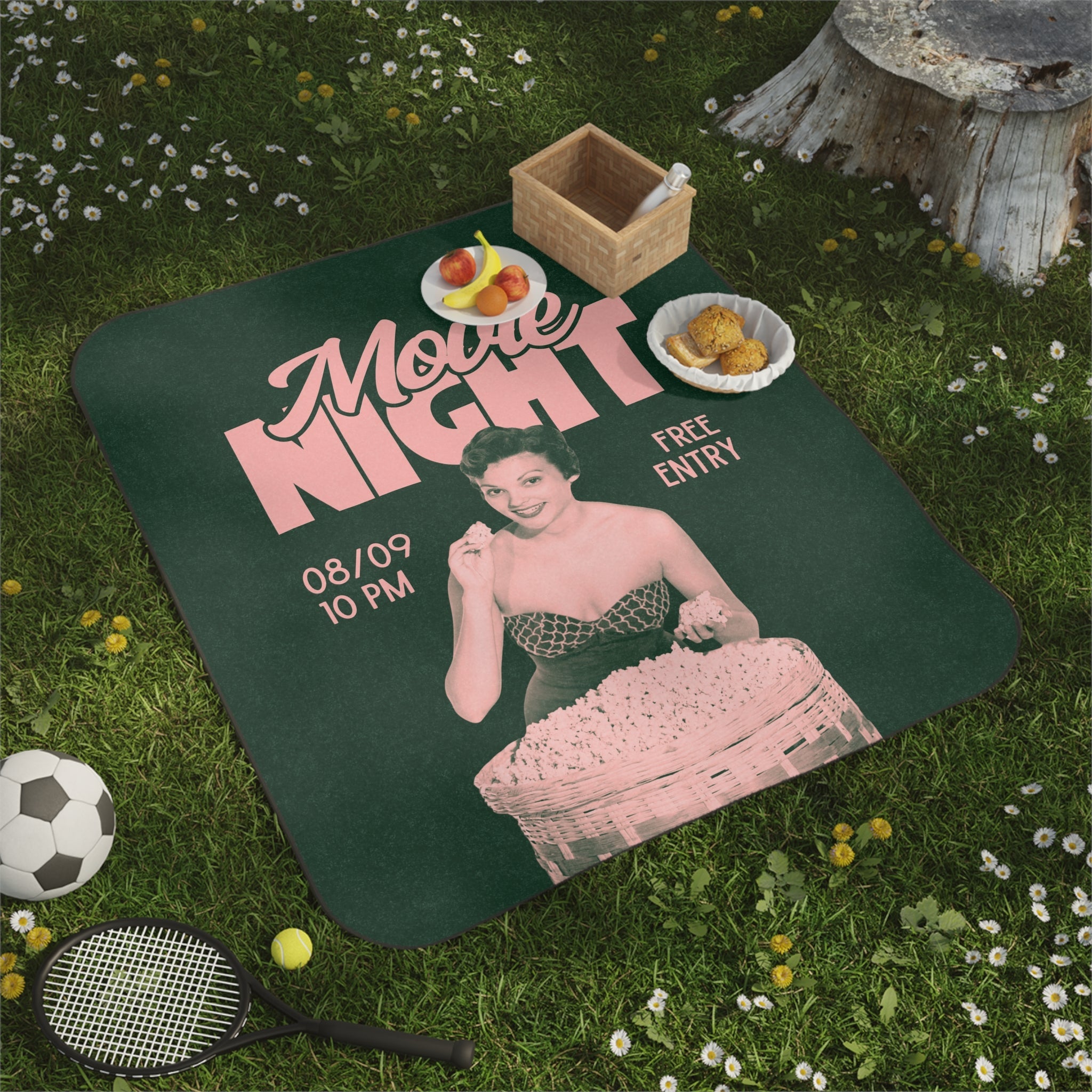 Vintage Movie Night | Mix Match Fun-Flirty Lovers’ Water-Resistant Blankets