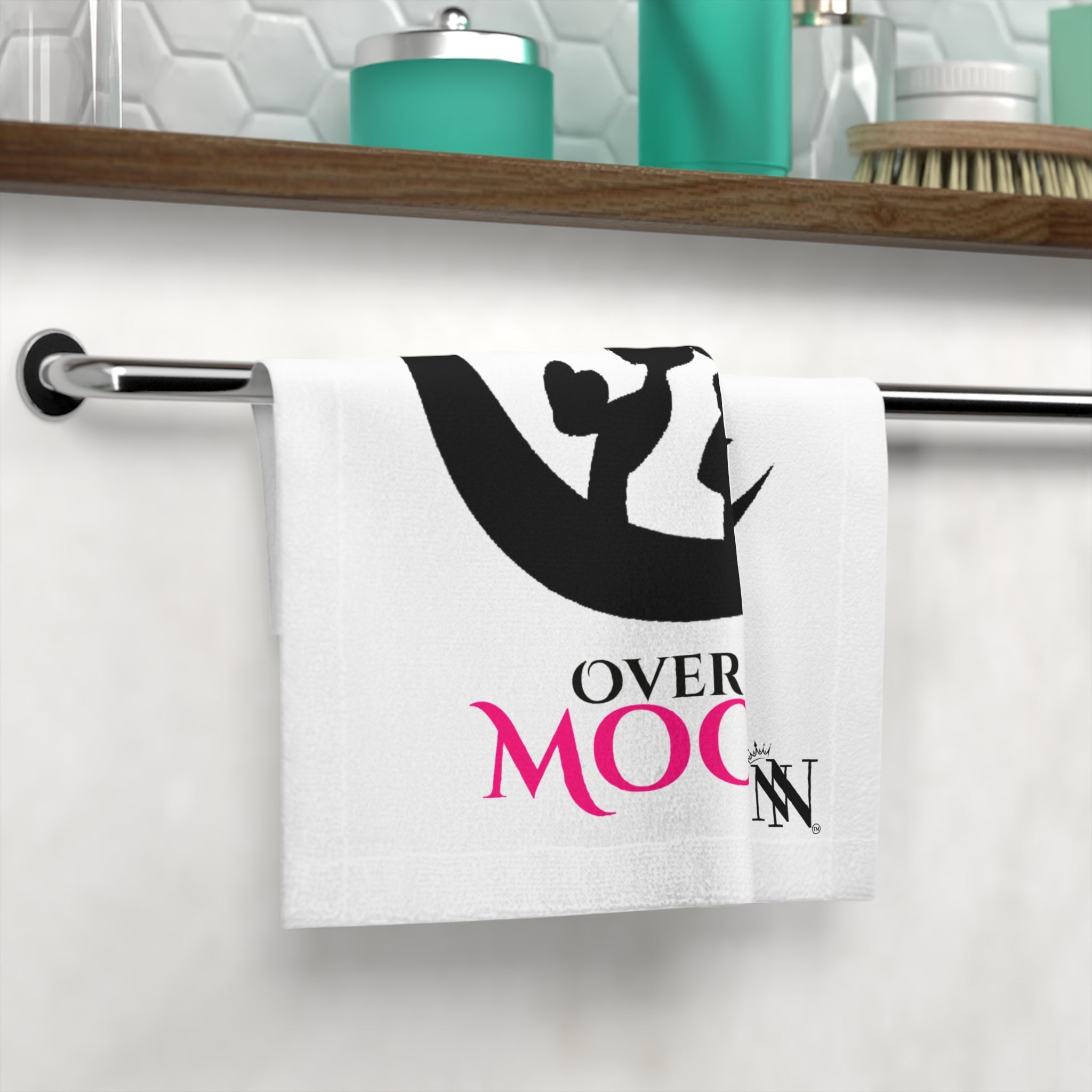 Over the Moon After Sex Towel
