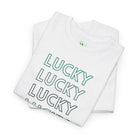 Lucky Multiple Times St. Patrick’s Day | Mix & Match Cotton Unisex Fun-Flirty Lovers’ T-Shirts