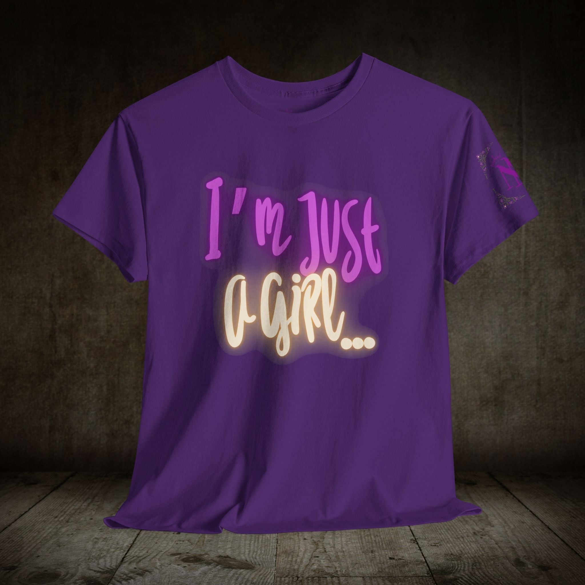 I’m Just a Girl | Mix & Match 100% Cotton Unisex Fun-Flirty Lovers’ Tees