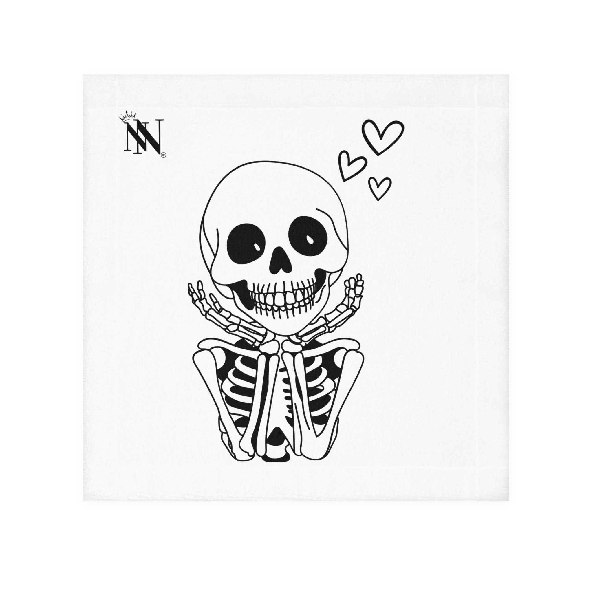 So In Love Skeleton | Mix & Match Lils’ Fun-Flirty Lovers’ Towels