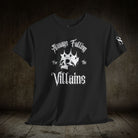 Always Falling for the Villains | Mix & Match Cotton Unisex Fun-Flirty Lovers’ T-Shirts