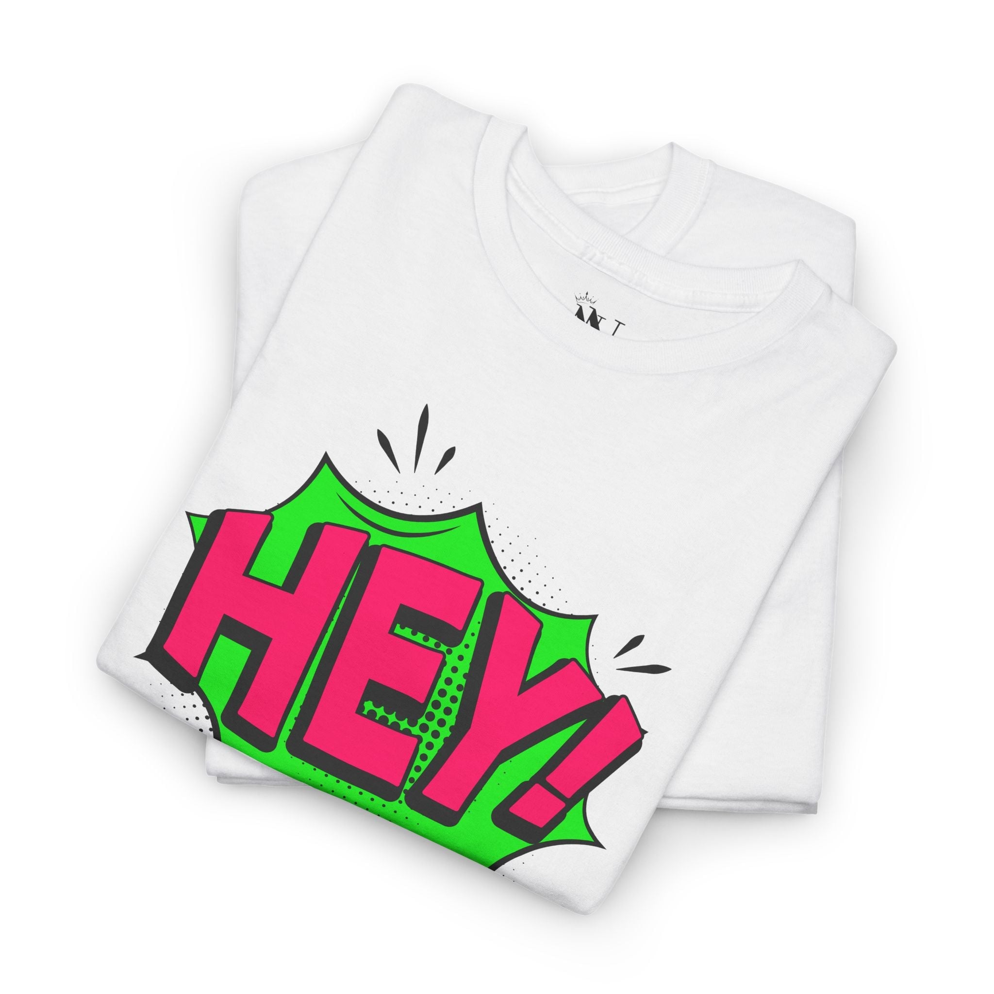 Hey! Cartoon Fun | Mix & Match Cotton Unisex Fun-Flirty Lovers’ T-Shirts