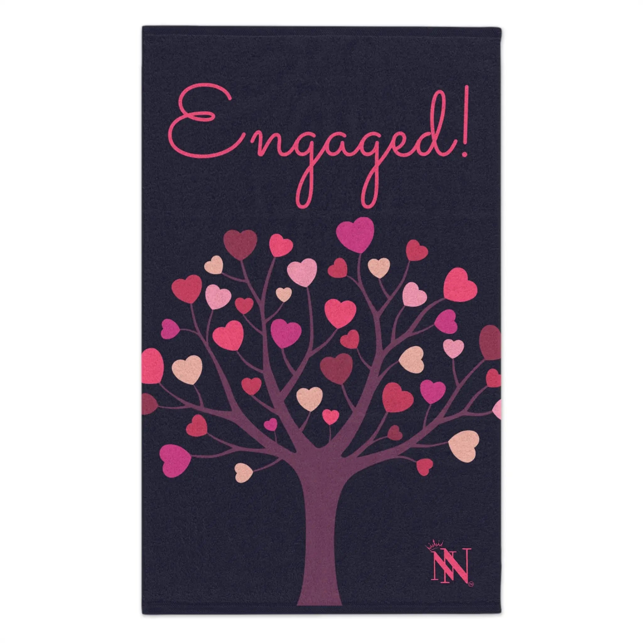 Engaged! Tree of Love | Nectar Napkins Fun-Flirty Lovers’ Towels
