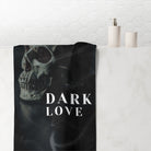 Dark Love Skull Photograph Big Ass Rimming Cum Towel