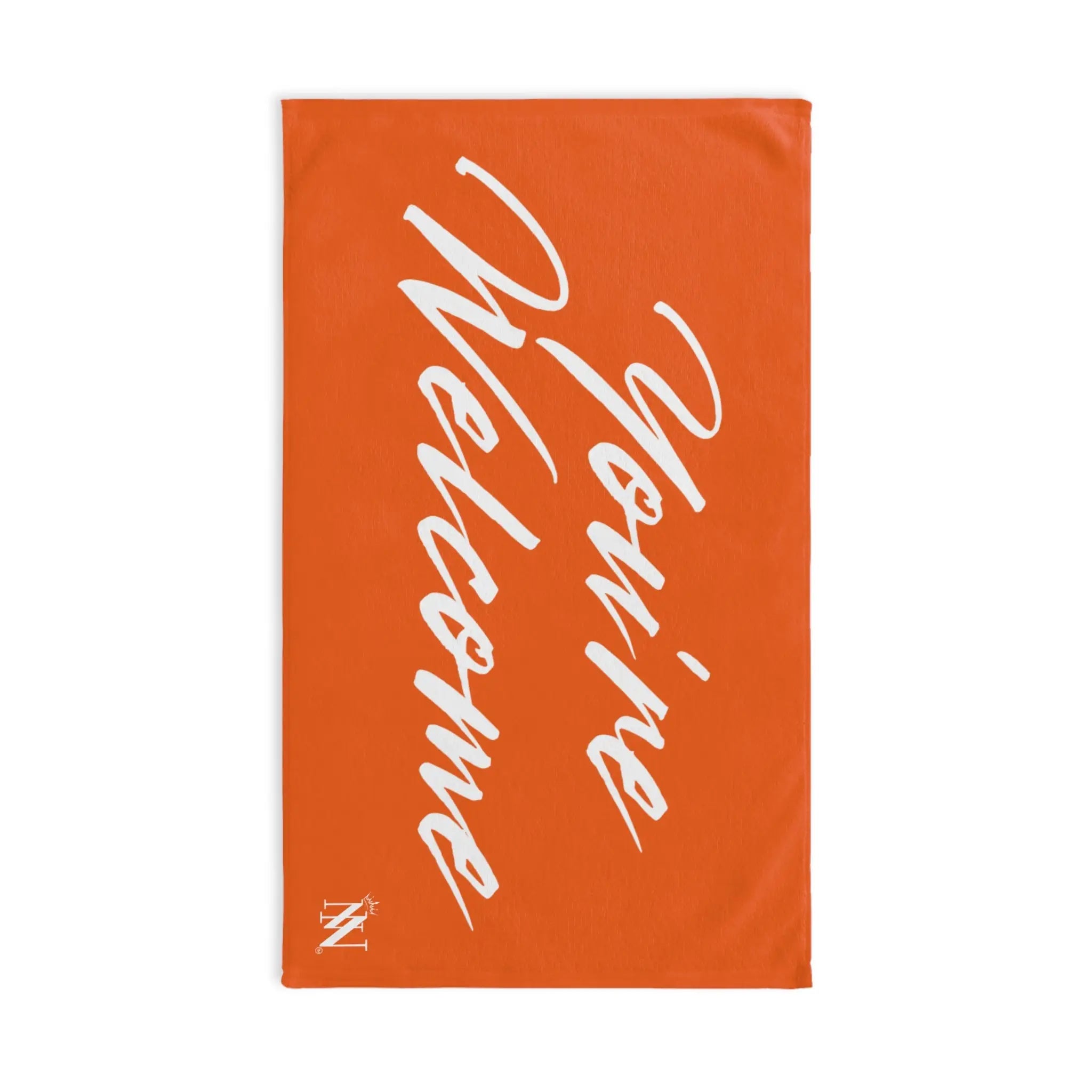 Simply You’re Welcome Orange Cum Towel