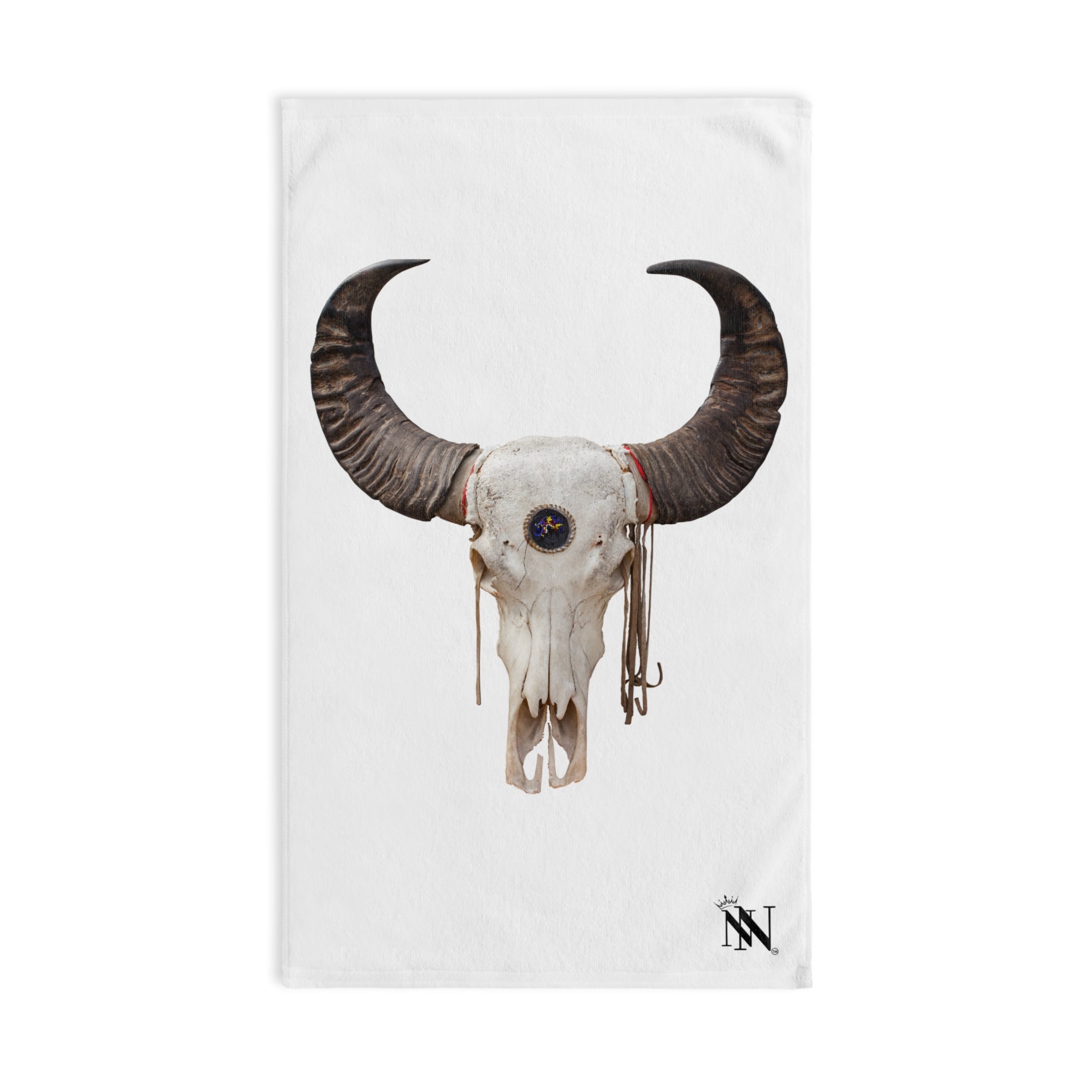 Western Cow Skull 3D Print | Mix & Match Original Fun-Flirty Lovers’ Towels