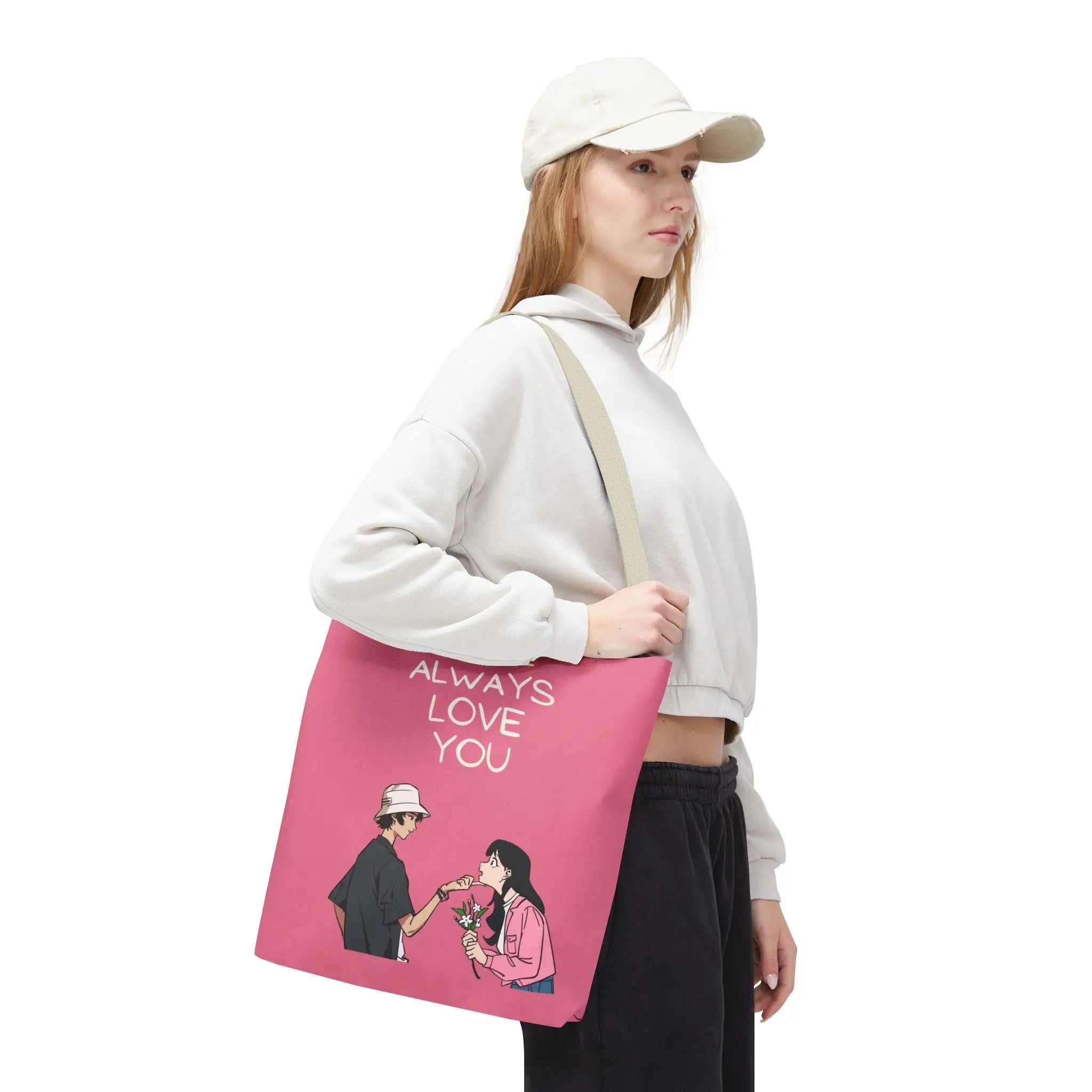 I Will Always Love You Anime | Nectar Napkins Fun-Flirty Lovers’ Totes
