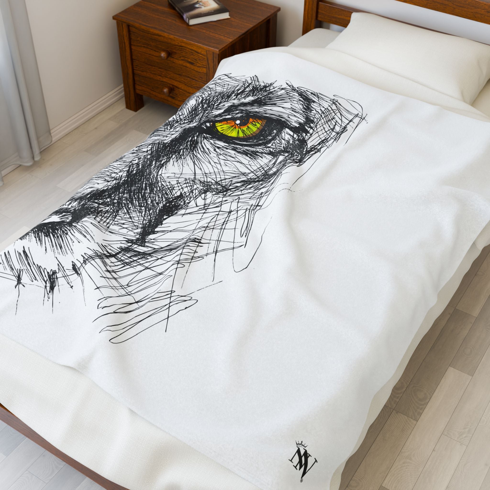 Fierce Cat | Mix & Match Soft Fun-Flirty Lovers’ Blankets