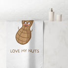 Love My Nuts | Mix & Match XL Fun-Flirty Lovers’ Towels