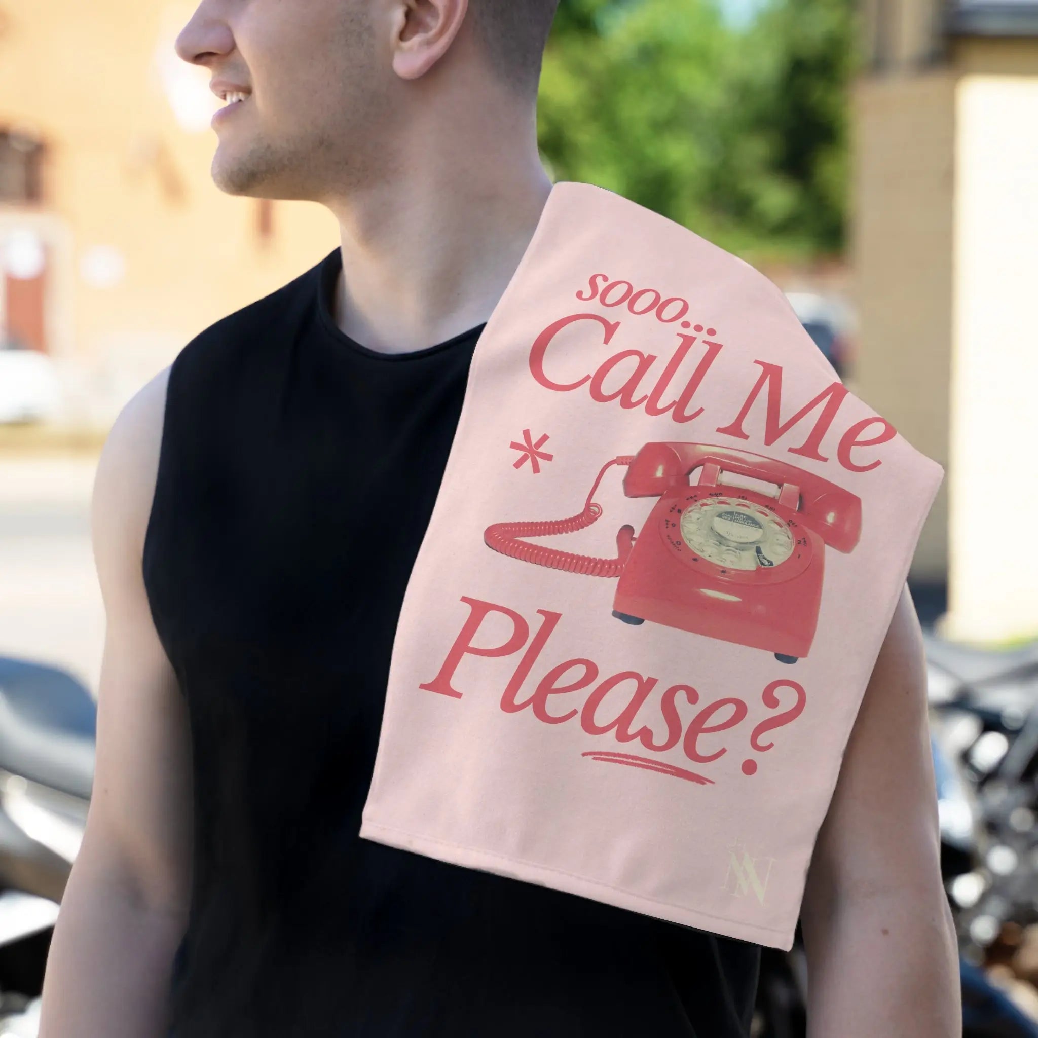sooo... Call Me Please? | Mix & Match Soft Fun-Flirty Lovers’ Towels