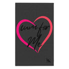 Cum for Me Dark Grey | Mix & Match Soft Fun-Flirty Lovers’ Towels