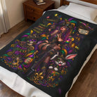 Mardi Gras Wicked Fantasy | Nectar Napkins Fun-Flirty Lovers’ Blankets