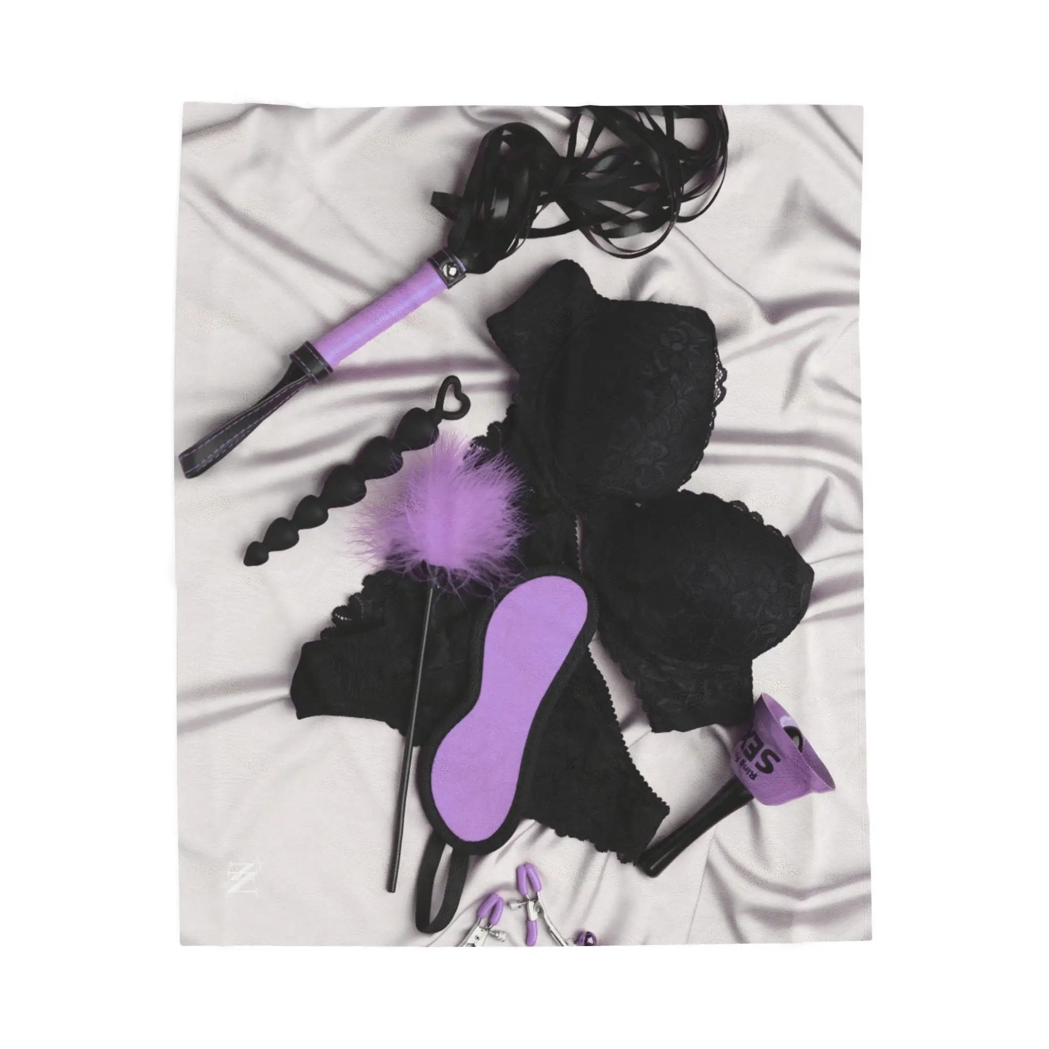 Ring Bell for Sex Playtime Photograph | Mix & Match Soft Fun-Flirty Lovers’ Blankets
