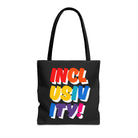 Inclusivity! Rainbow Fun Everyday Cute Tote Bag