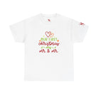 Our First Christmas as Mr. & Mr. | Mix & Match 100% Cotton Unisex Fun-Flirty Lovers’ Tees