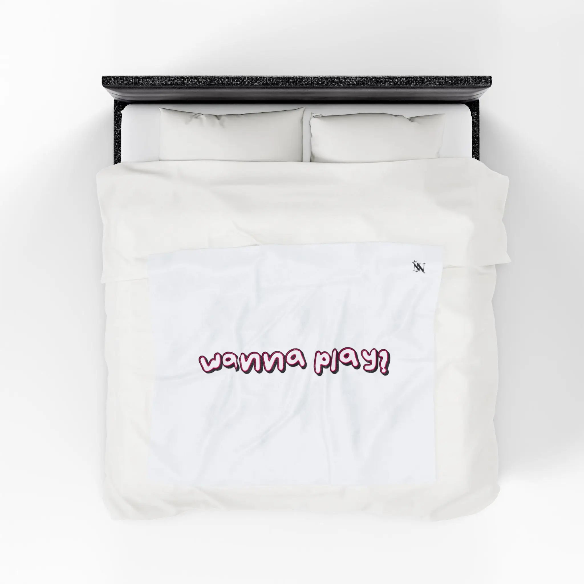Wanna Play? | Mix & Match Soft Fun-Flirty Lovers’ Blankets