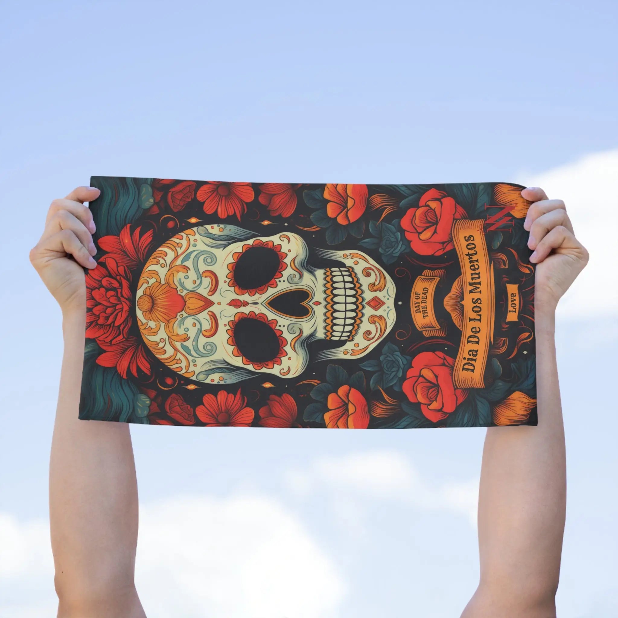 Dia De Los Muertos Love Sex Towel