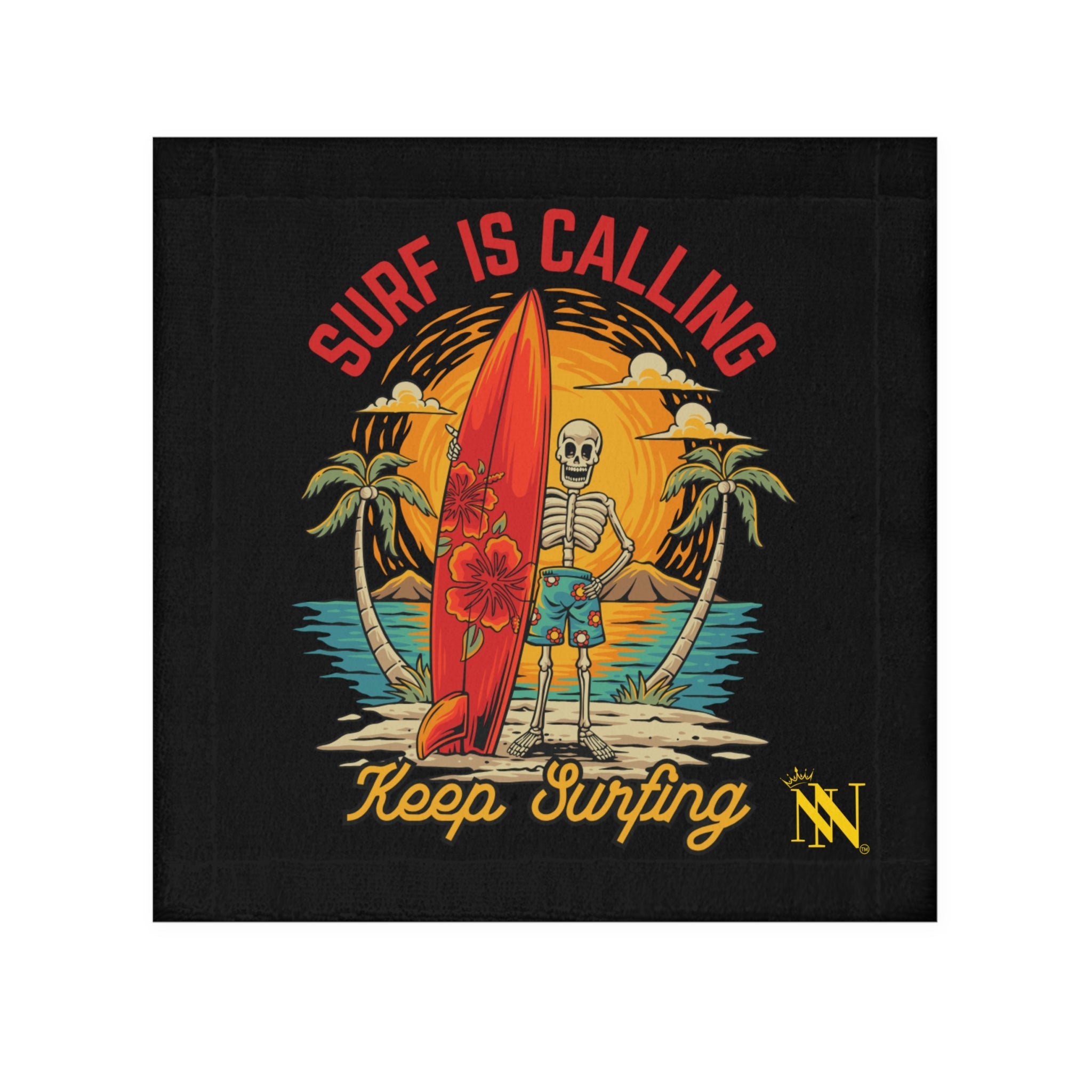 Keep Surfing Skeleton Beach | Mix & Match Lils’ Fun-Flirty Lovers’ Towels