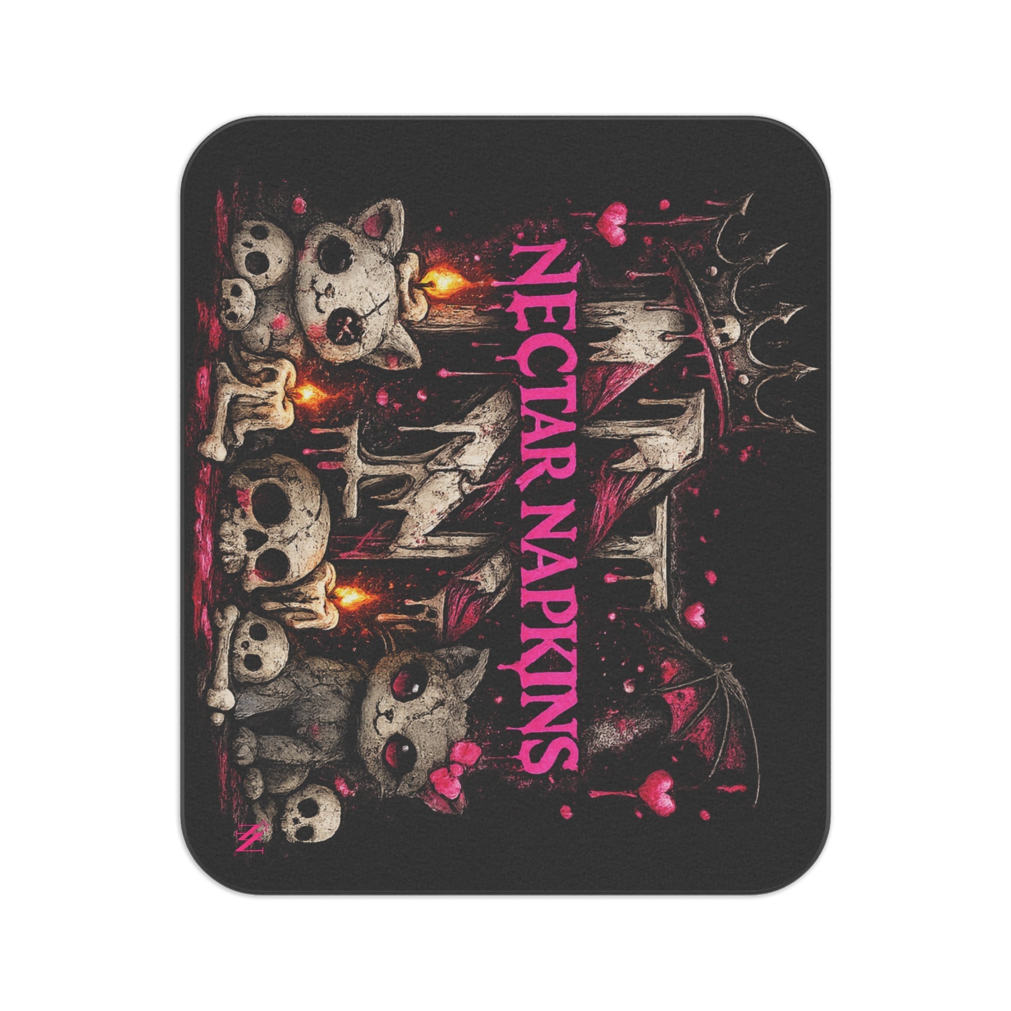 Nectar Napkins Gothic Kitty Sex Blanket