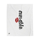 Cum-able Kiss | Mix & Match Velveteen Fun-Flirty Lovers’ Blankets