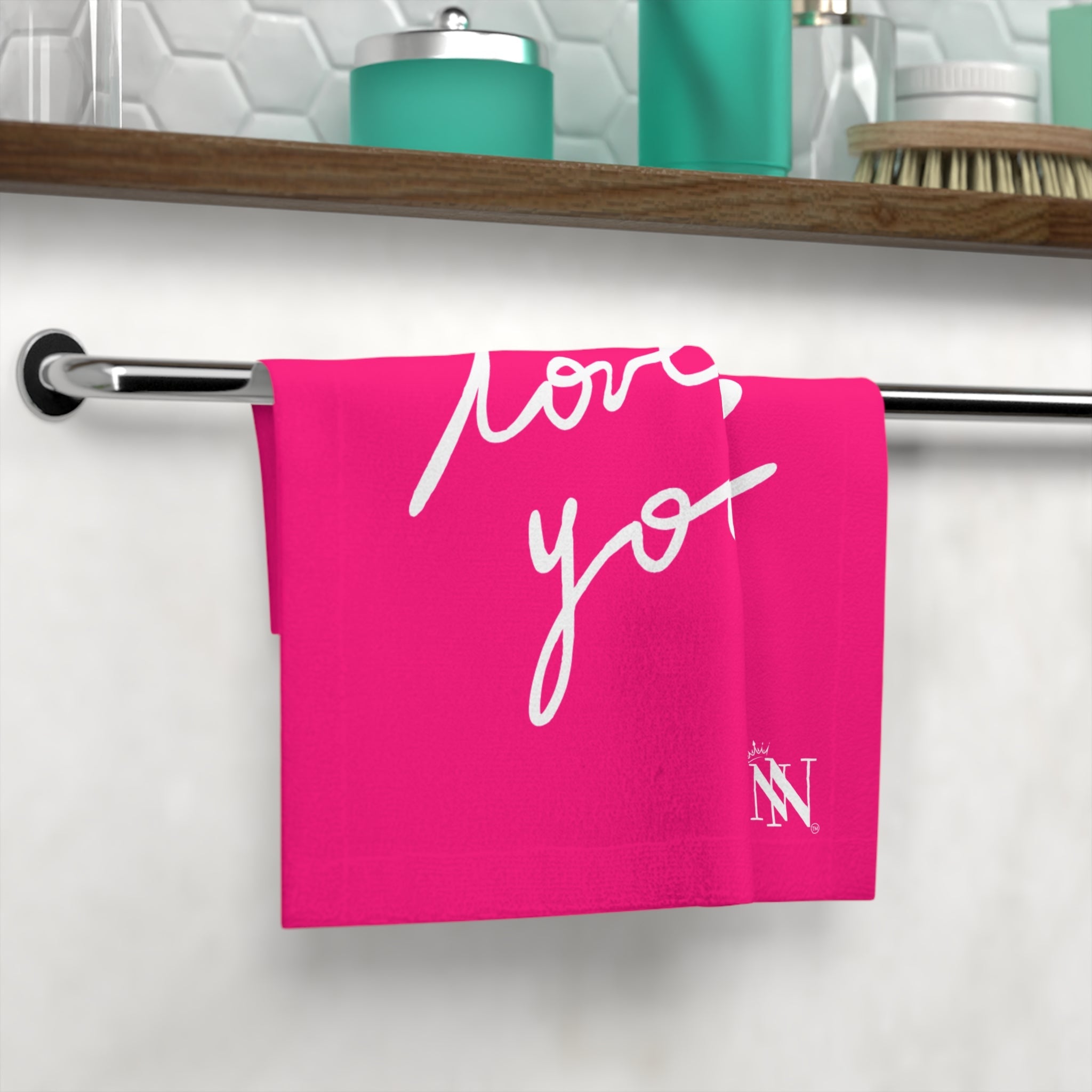 Love You with a Heart Cum Rag
