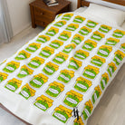 Pickle Jar | Mix & Match Velveteen Fun-Flirty Lovers’ Blankets