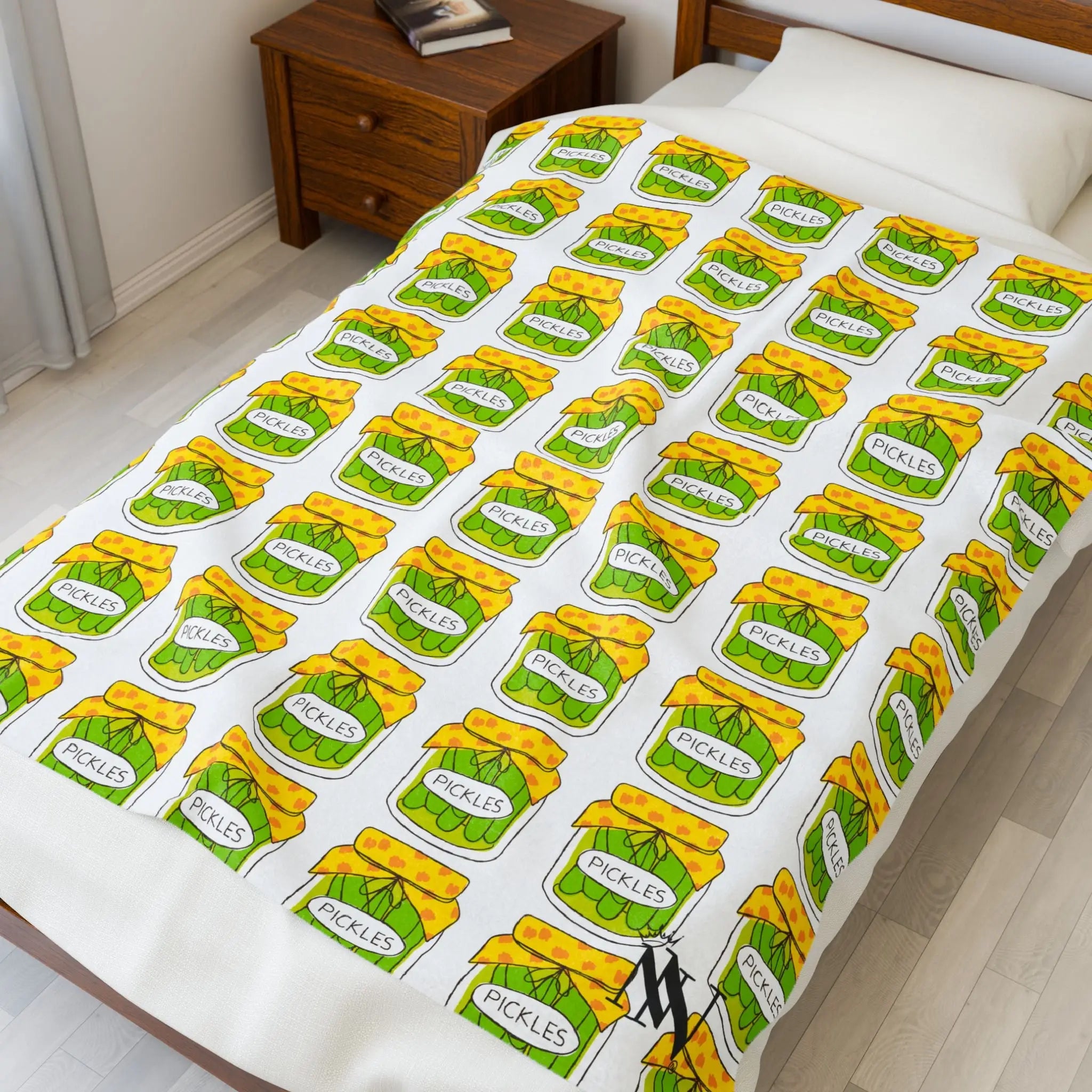 Pickle Jar | Mix & Match Velveteen Fun-Flirty Lovers’ Blankets