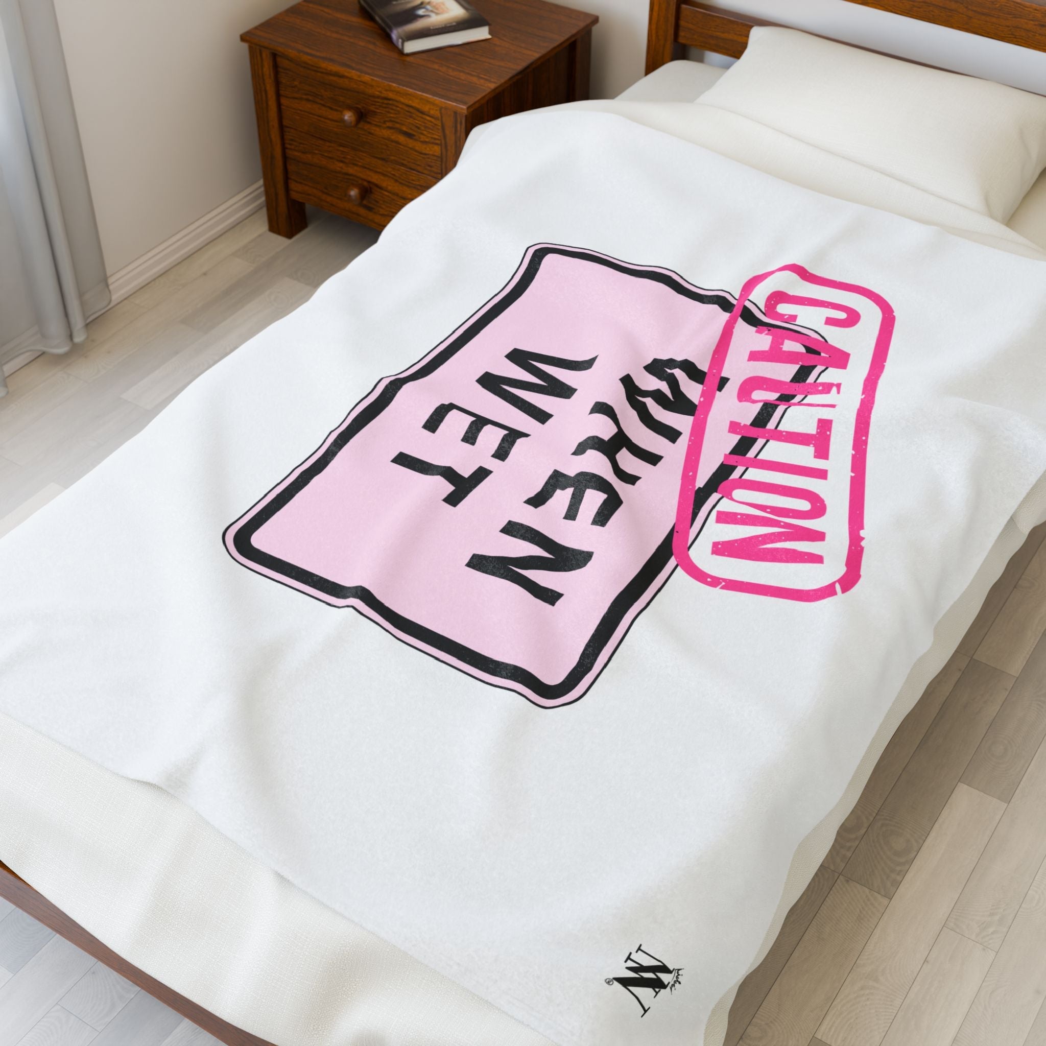 Caution When Wet | Mix & Match Fun-Flirty Lovers’ Blankets