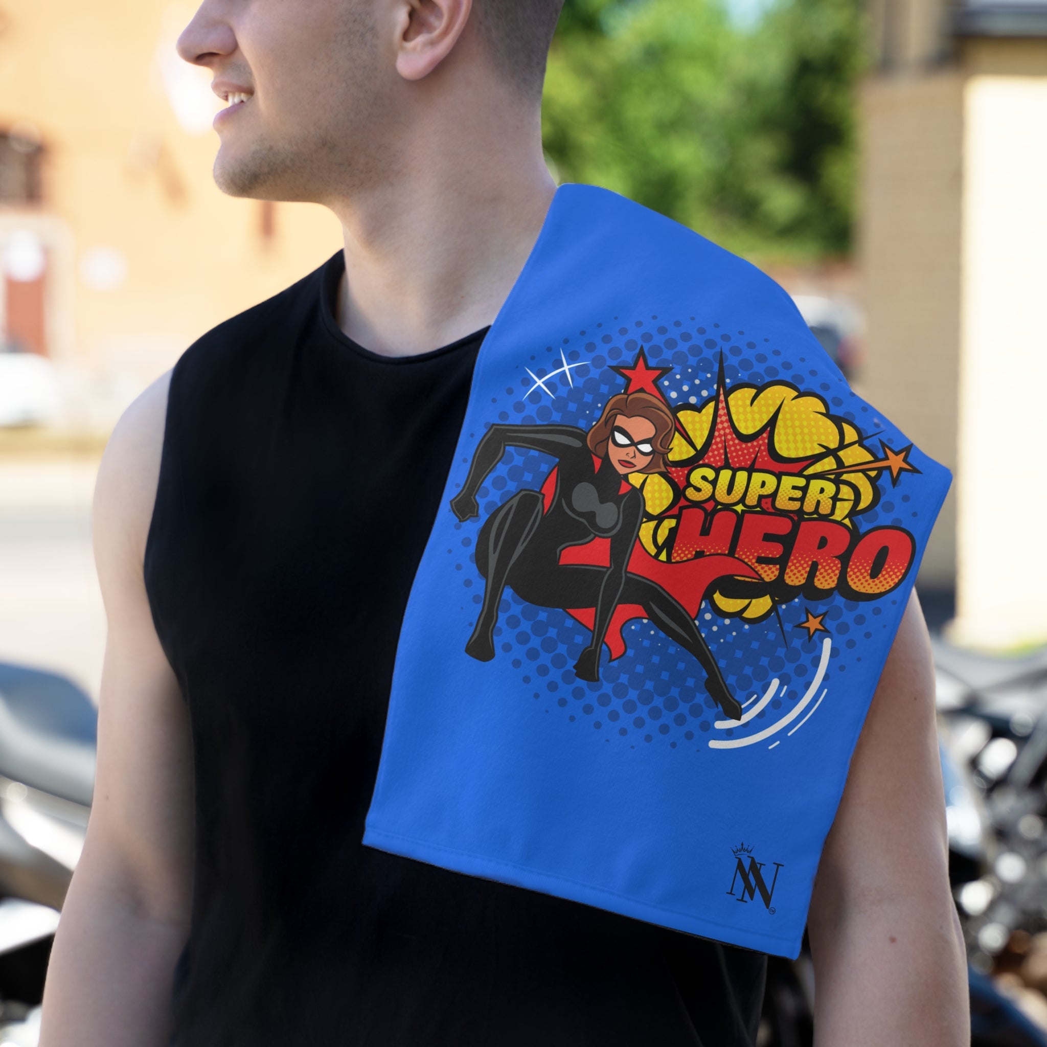 She is My Superhero Sex Towel