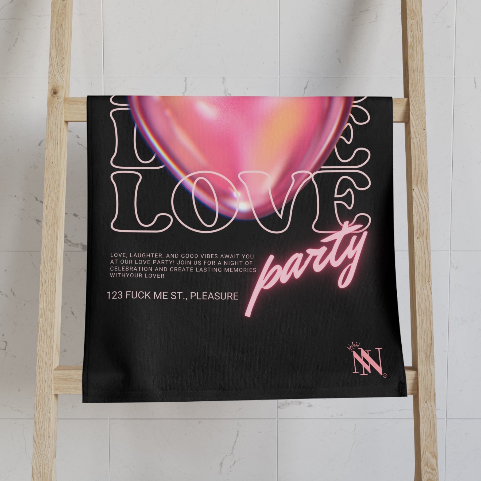 Love Party | Mix & Match Original Fun-Flirty Lovers’ Towels