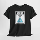 Caution Friction Zone | Mix & Match Cotton Unisex Fun-Flirty Lovers’ T-Shirts
