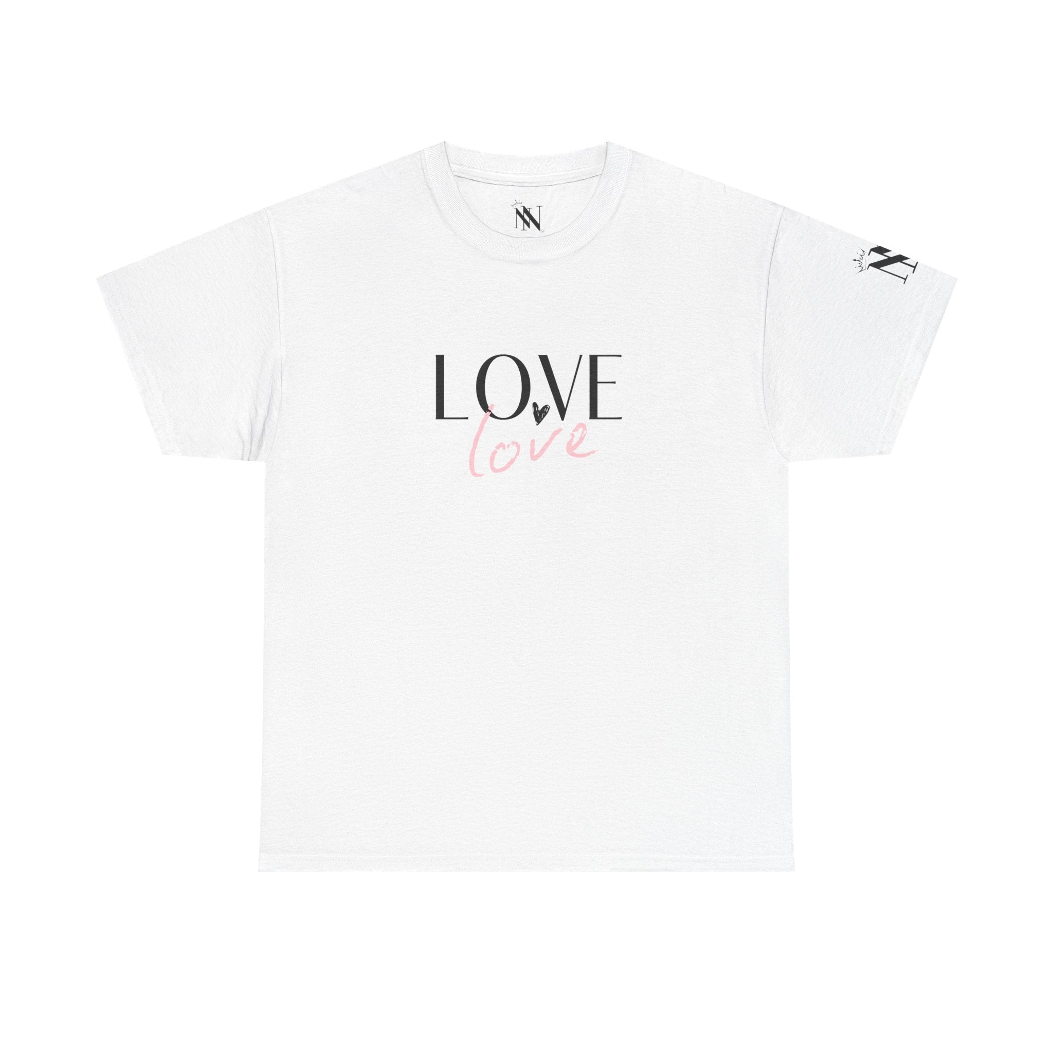 Love Love Romantic Couples Sex Gifts 100% Cotton T-Shirt