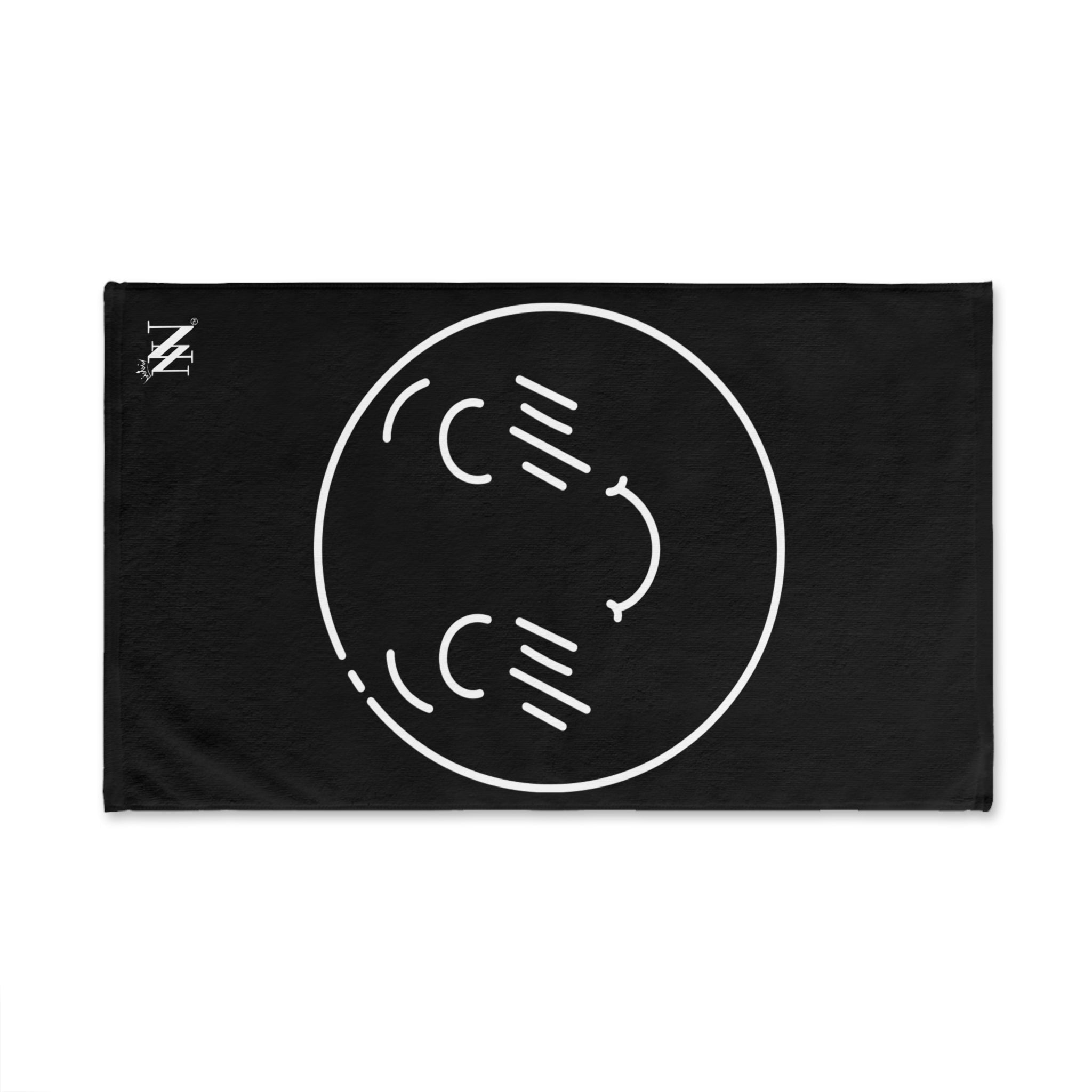 Yes Emoji Black Cum Towel