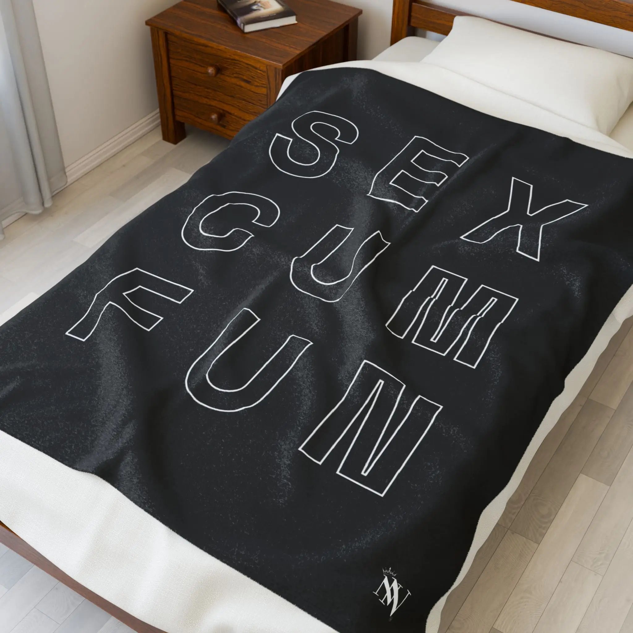 Sex Cum Fun | Mix & Match Velveteen Fun-Flirty Lovers’ Blankets